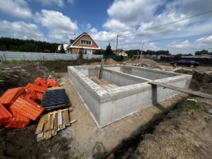 Фундамент дома Омск - ДОМ55